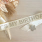 SS IVORY BIRTHDAY SASH