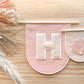 FELT MONOGRAM BANNER