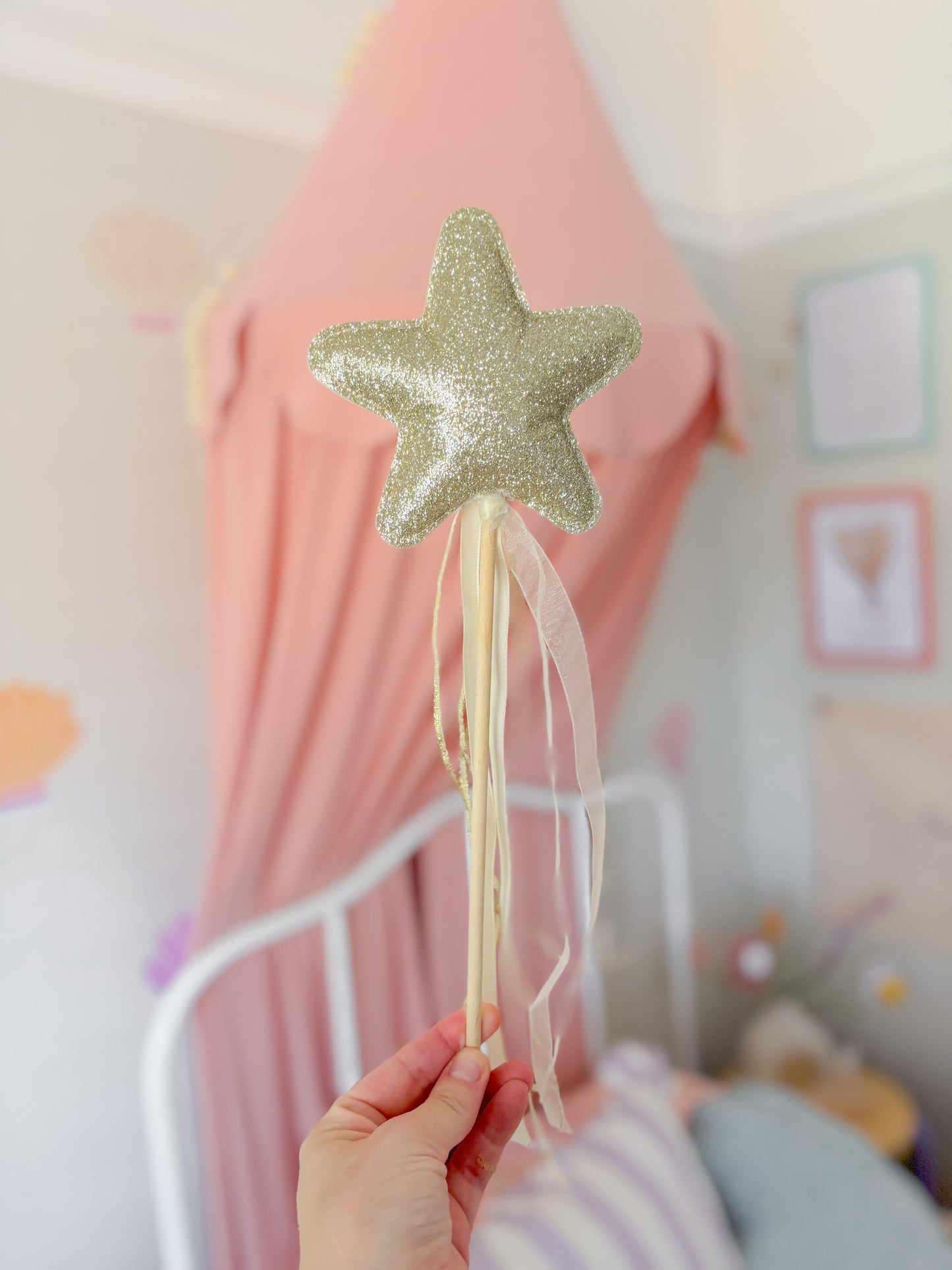 GLITTER STAR WAND