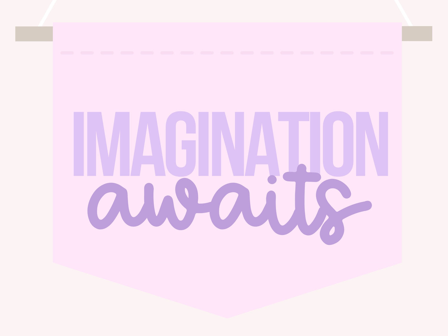 IMAGINATION AWAITS Banner