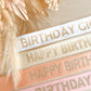 SS LILAC BIRTHDAY SASH