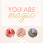 YOU ARE MAGIC FABRIC BANNER